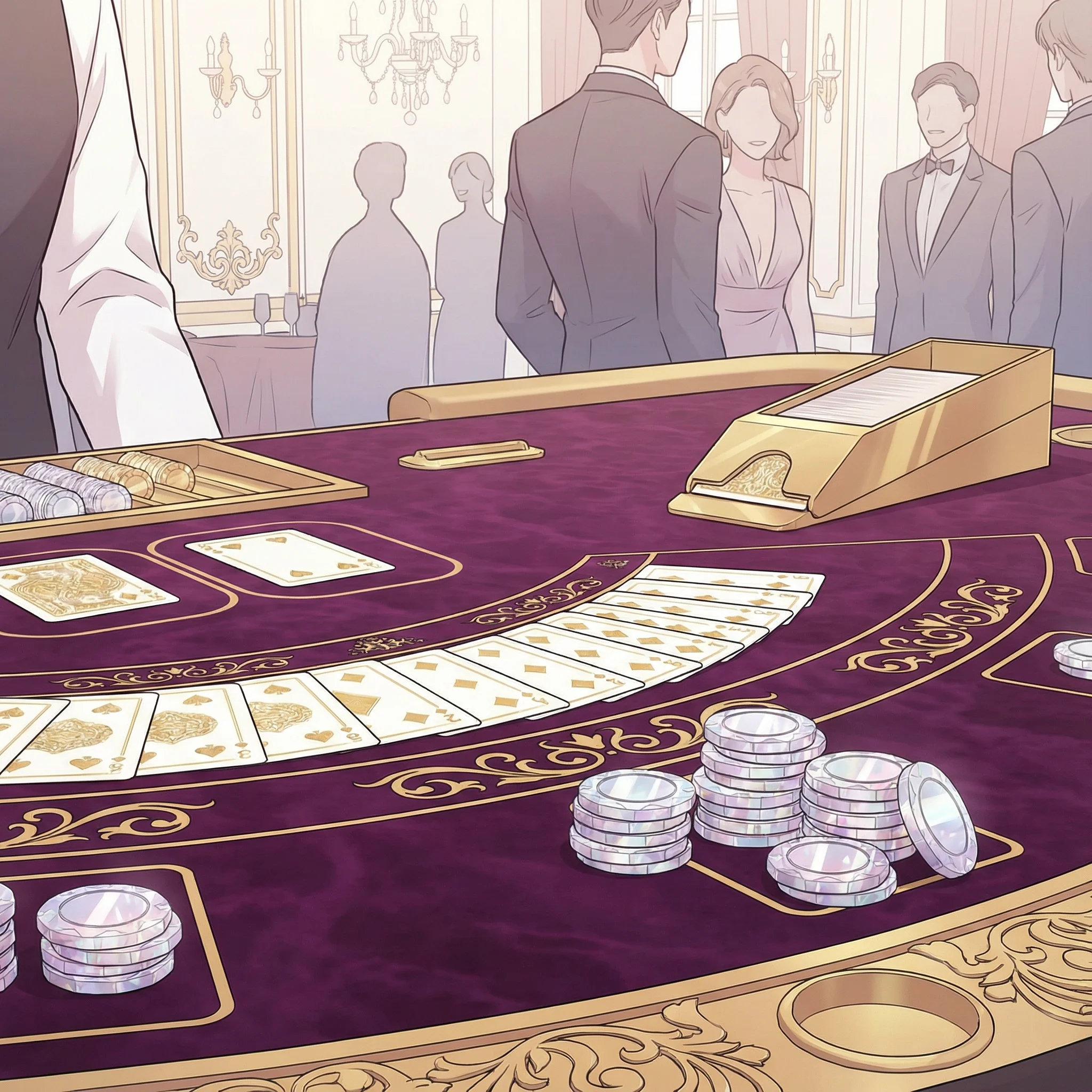 bacará sssbet jogo elegante de cartas